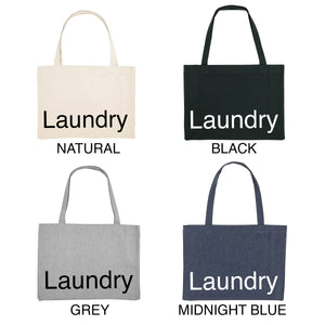 SIMPLE TEXT Home and Travel Laundry Bag, Laundry Storage Hamper, Large Carry Organise Tote, Dry cleaning, Hand washing, Delicates, Ironing