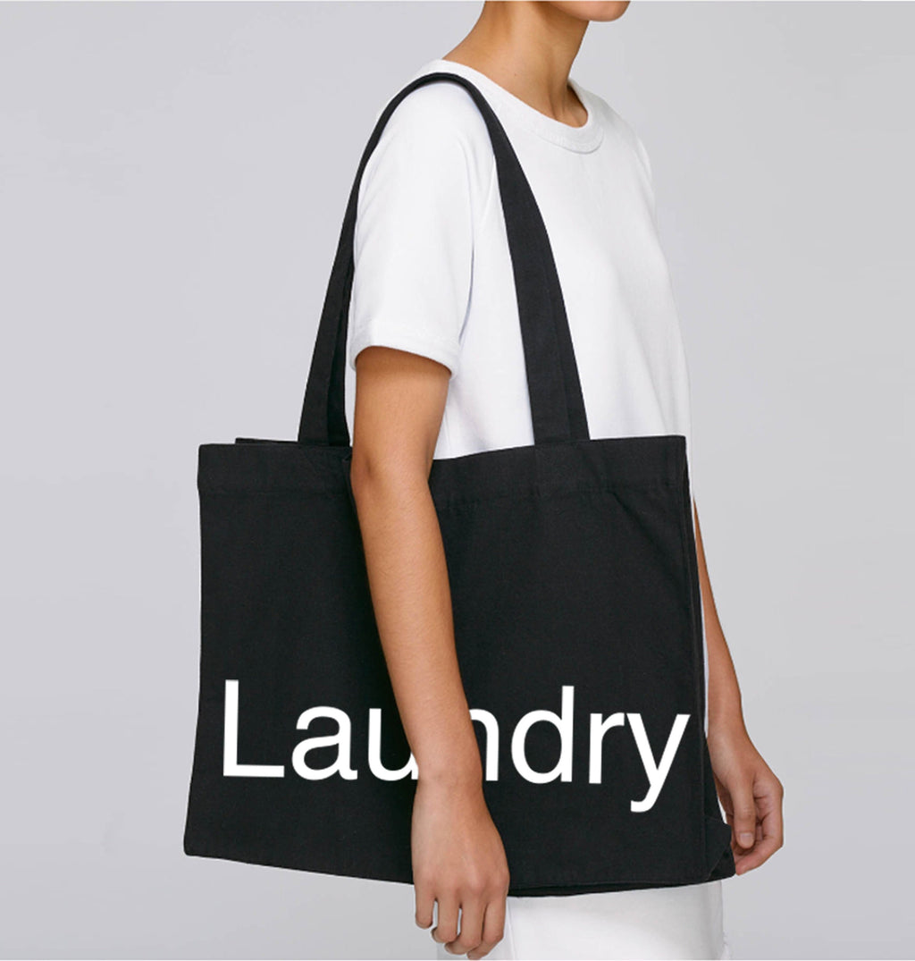 SIMPLE TEXT Home and Travel Laundry Bag, Laundry Storage Hamper, Large Carry Organise Tote, Dry cleaning, Hand washing, Delicates, Ironing
