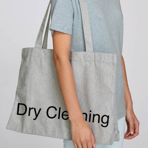 Simple Text Home and Travel DRY CLEANING Bag, Laundry Storage Hamper, Large Carry Organise Tote, Hand washing, Delicates, Ironing
