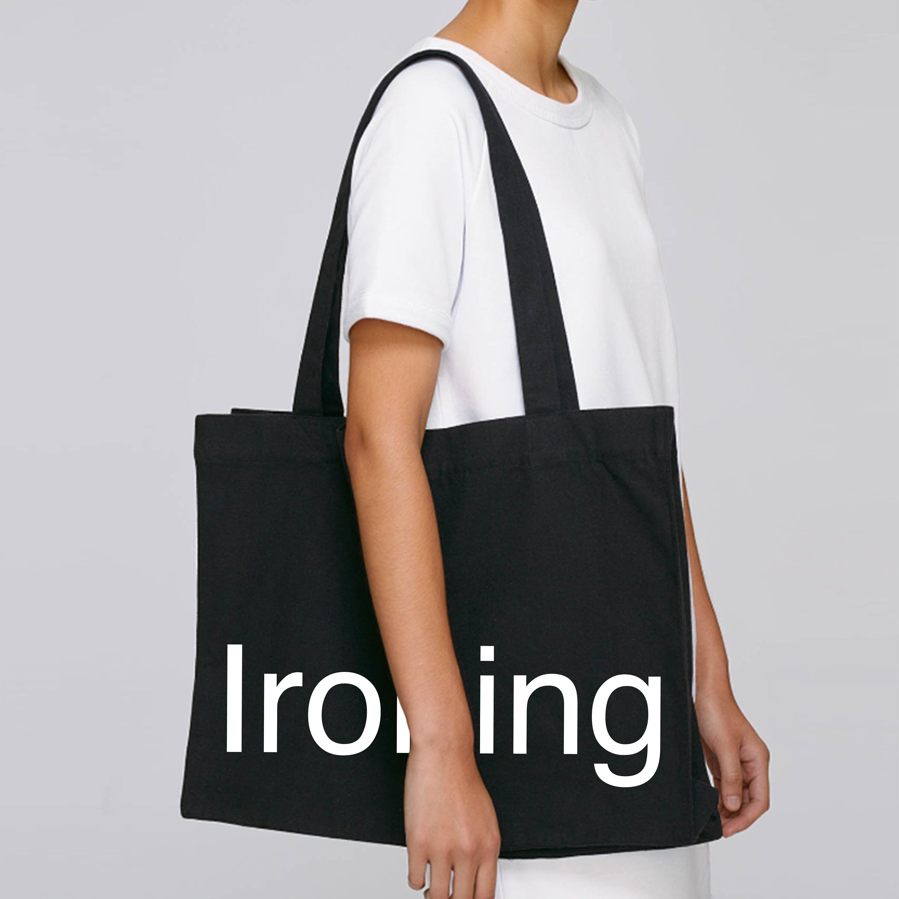 Simple Text Home and Travel IRONING Bag, Laundry Storage Hamper, Large Carry Organise Tote, Hand washing, Delicates, Dry Cleaning