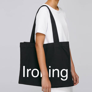 Simple Text Home and Travel IRONING Bag, Laundry Storage Hamper, Large Carry Organise Tote, Hand washing, Delicates, Dry Cleaning
