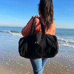 Personalised Small Initials Weekend, Holiday, Gym Duffle Bag - Team Sports Bag - Overnight Bag -  Sleepover shoulder bag - monogram holdall